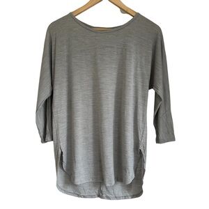 Arc’teryx Wool Blend Joni 3/4 Sleeve Top Soft Oversized Small